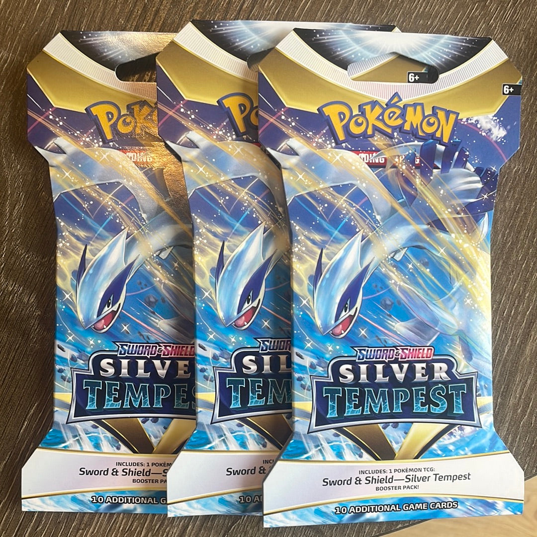 Silver tempest sleeved boosters