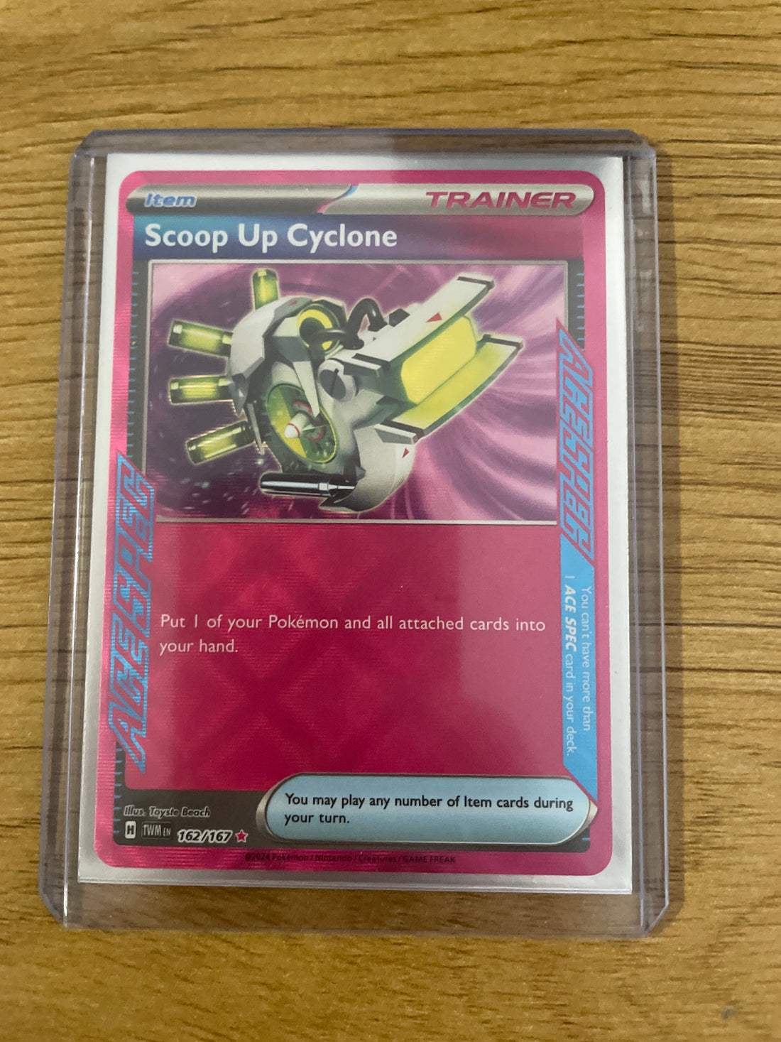 Scoop up cyclone 162/167