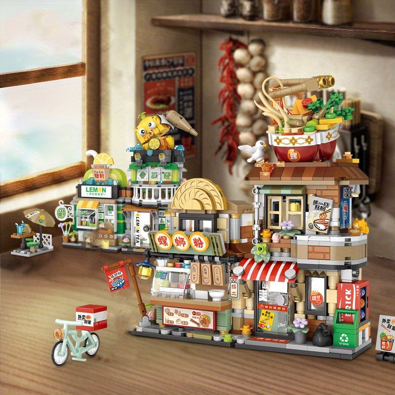 Ramen House Block model kit (870pcs)