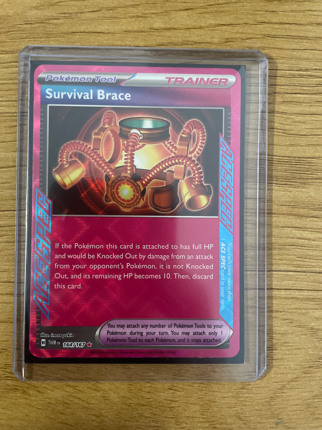 Survival brace 164/167