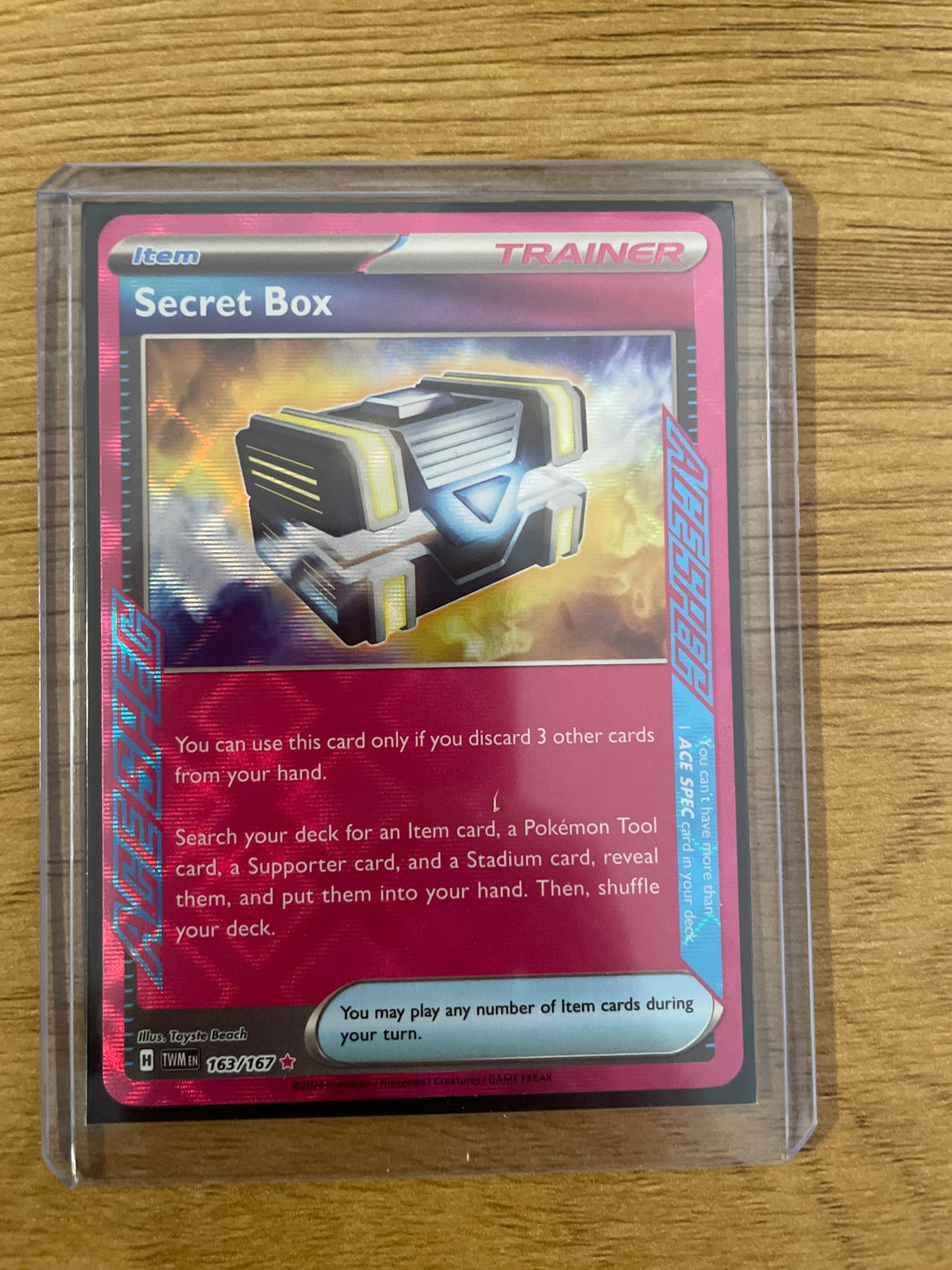 Secret box 163/167