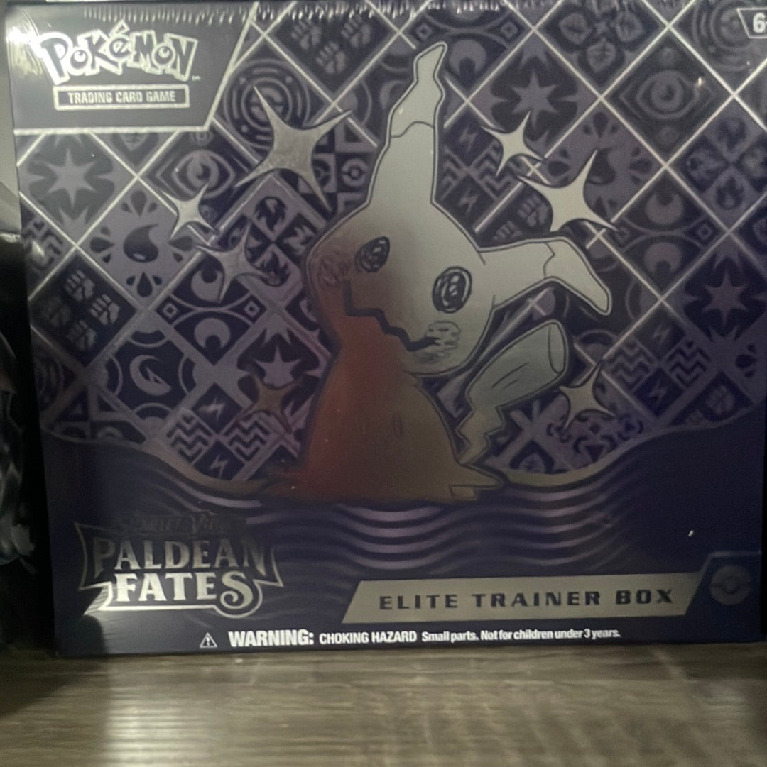 Paldean fates Elite trainer box
