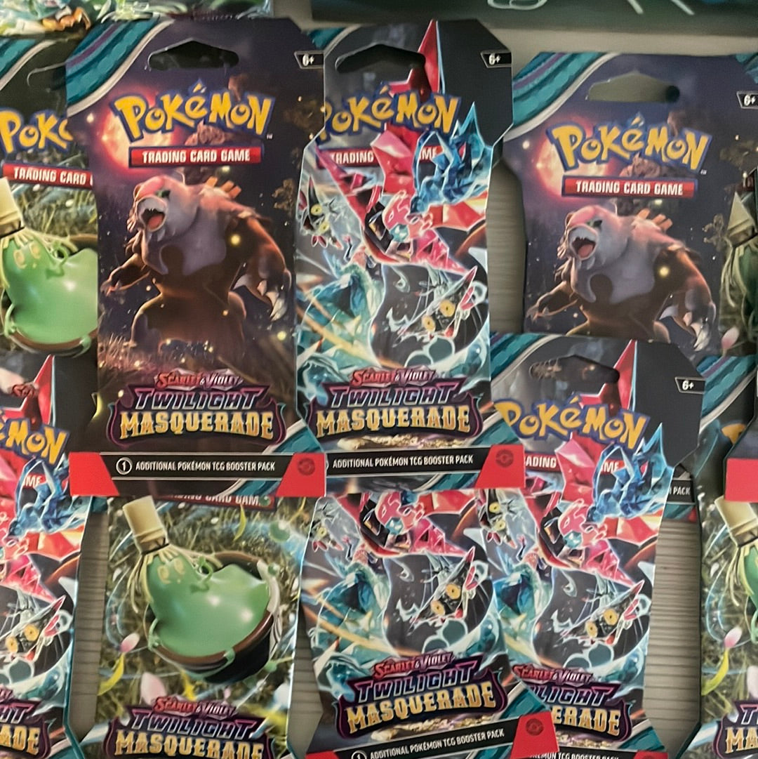 Pokémon twilight masquerade sleeved booster