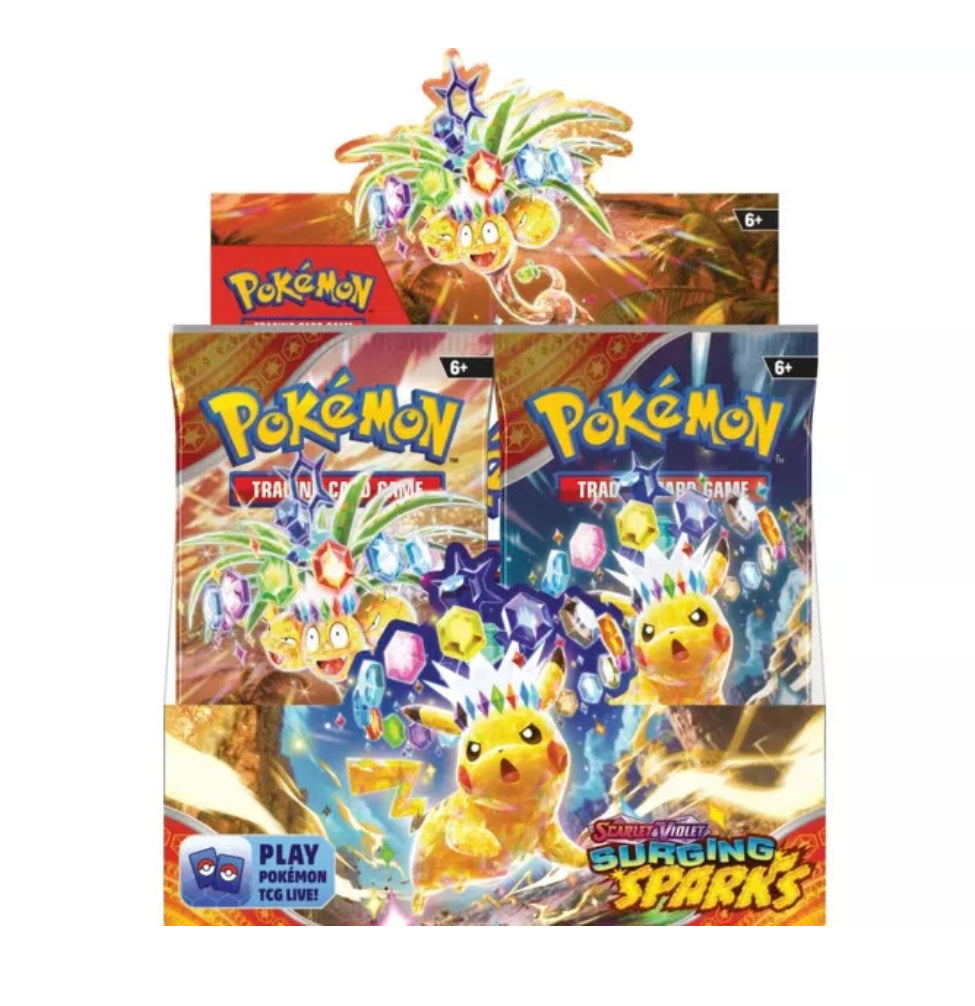 Surging sparks booster box