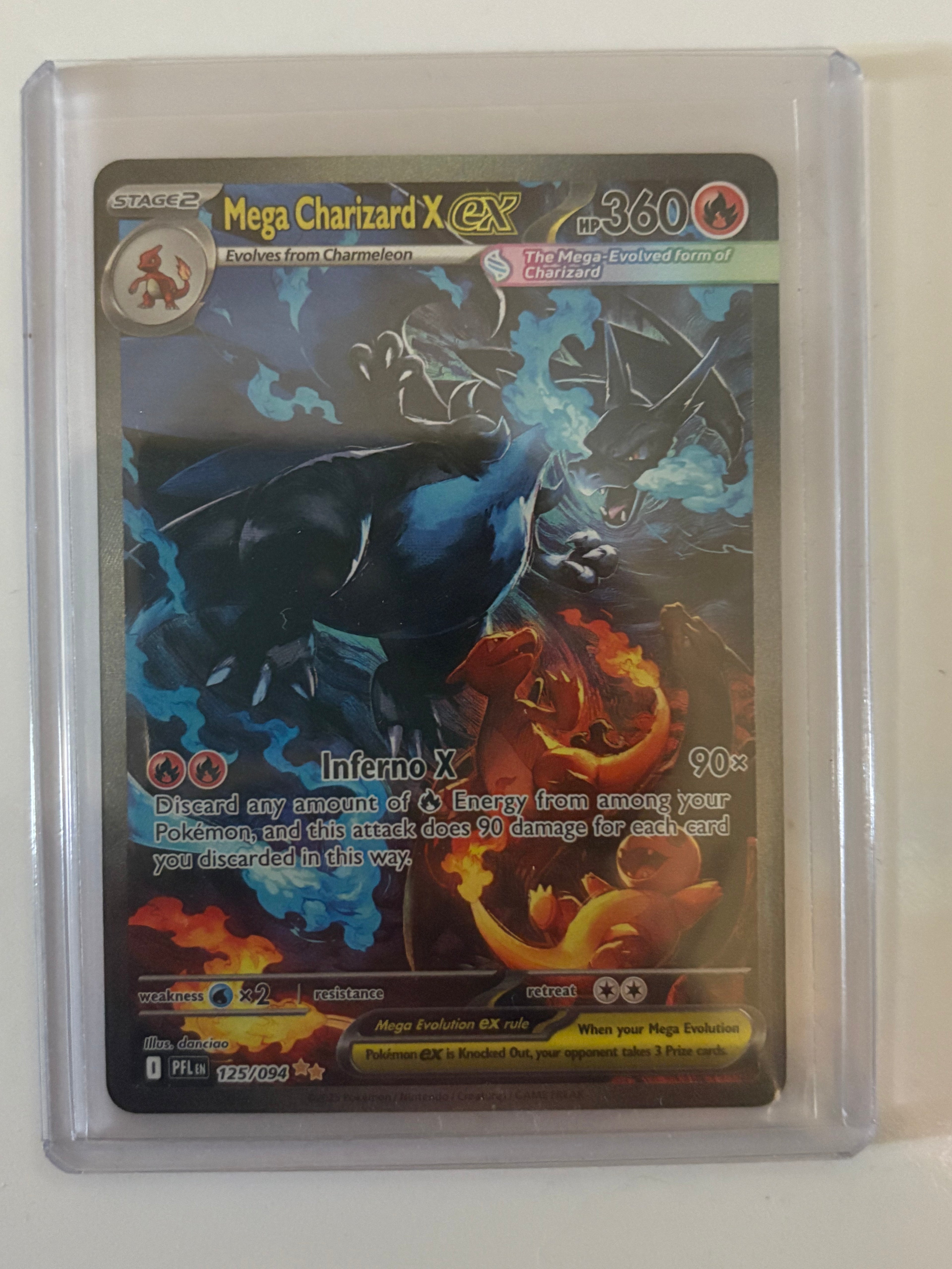 Mega Charizard X EX 125/094