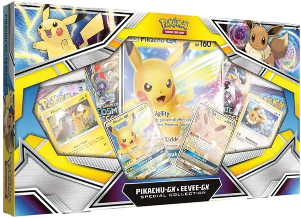 Pikachu gx eevee gx special collection