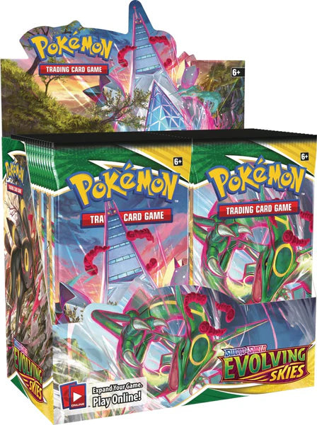 Evolving skies boosters no tax free shipping
