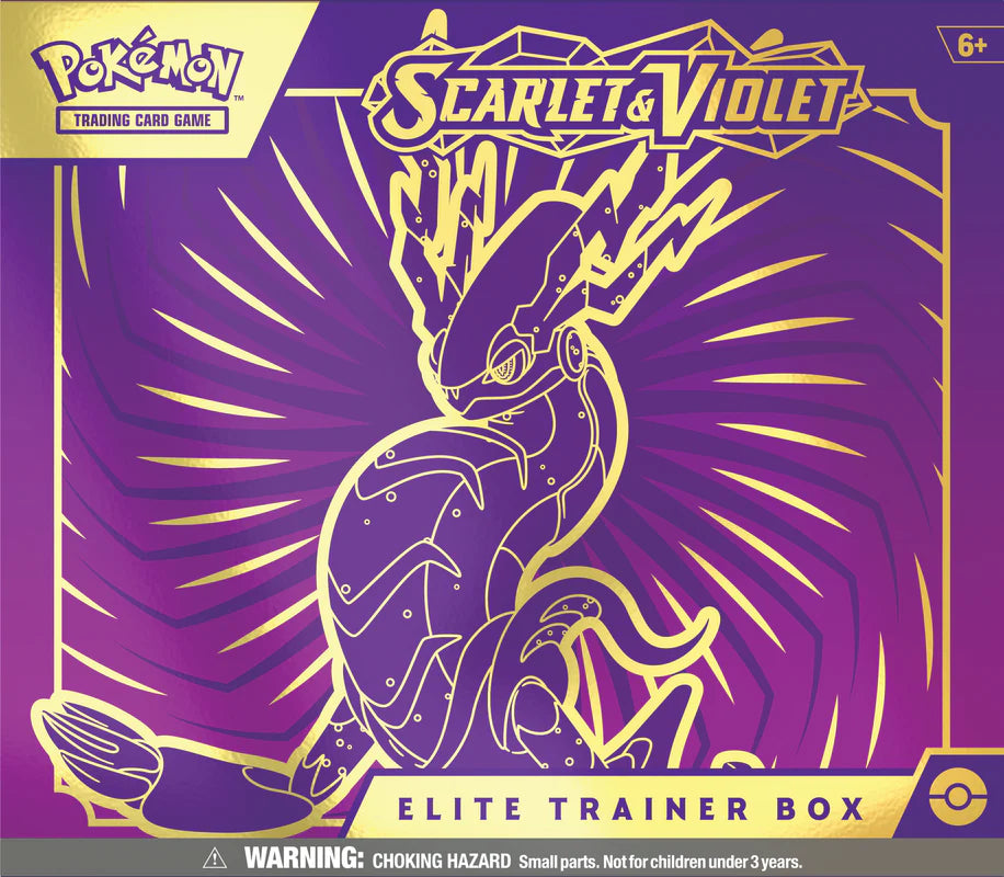 Pokemon Scarlet And Violet base Elite Trainer Box