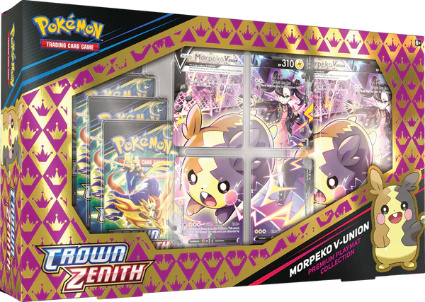 Pokemon Crown Zenith Premium Playmat Collection Morpeko V-Union