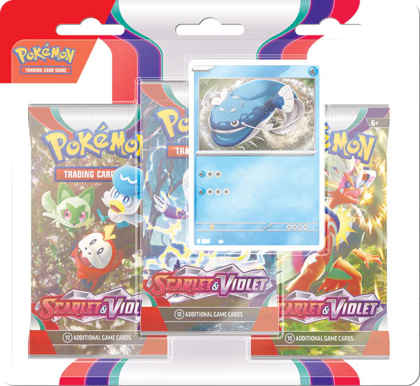 Pokemon Scarlet And Violet 3-Pack Blister