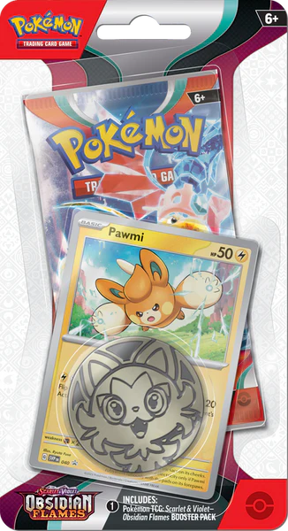 Pokémon Obsidian Flames checklane blister