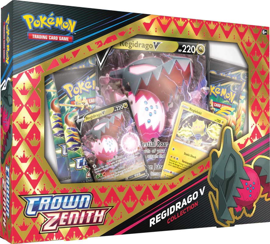 Pokemon Crown Zenith Regidrago Collection