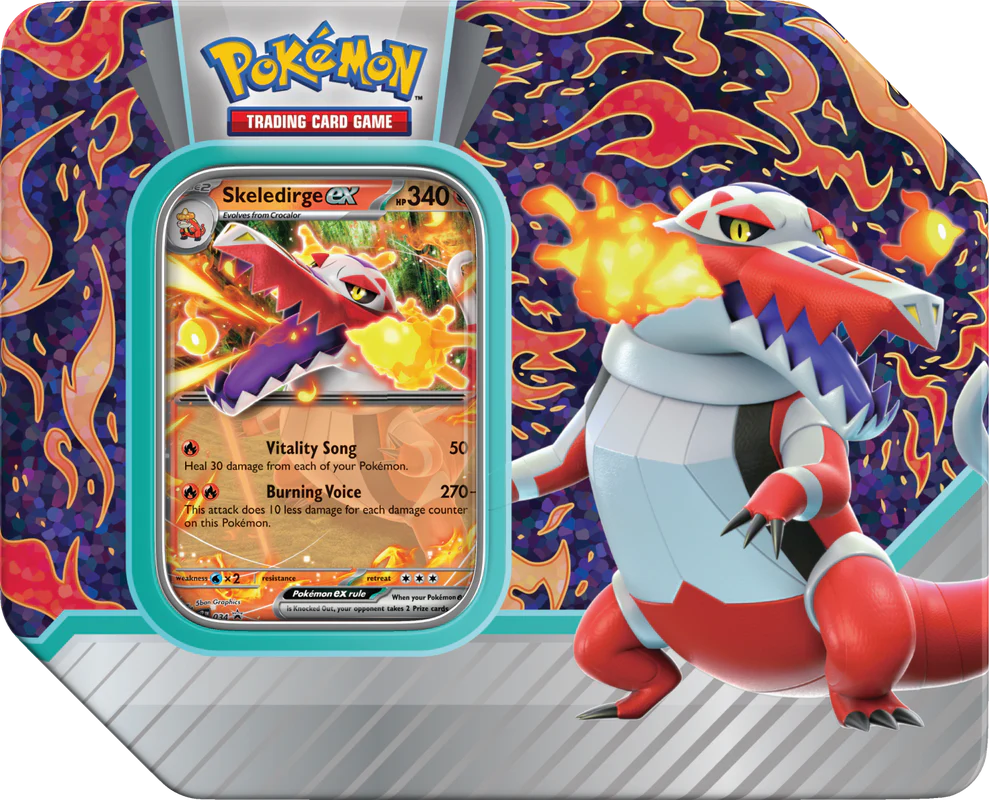 Pokemon Paldea Partners Skeledirge ex