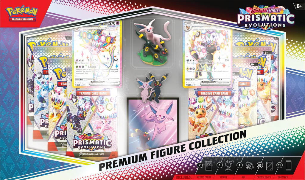 Pokemon Prismatic Evolutions Premium Figure Collection