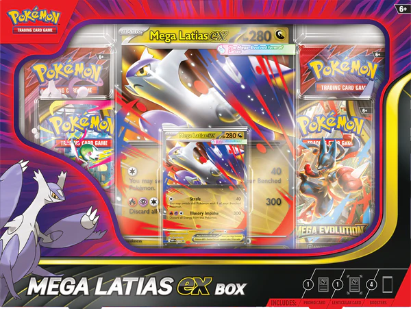 Pokemon Mega Latias Ex Box