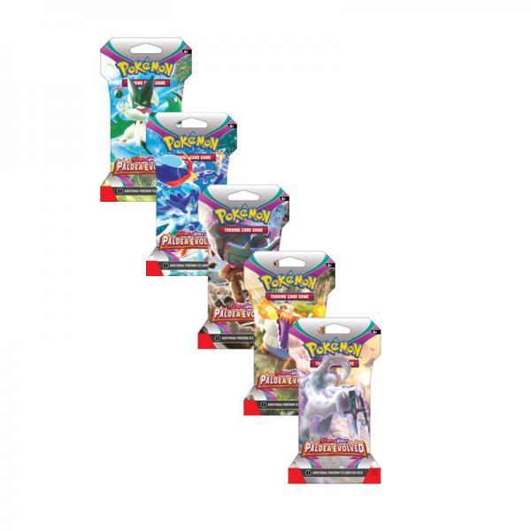 Pokémon Paldea Evolved Sleeved Blister