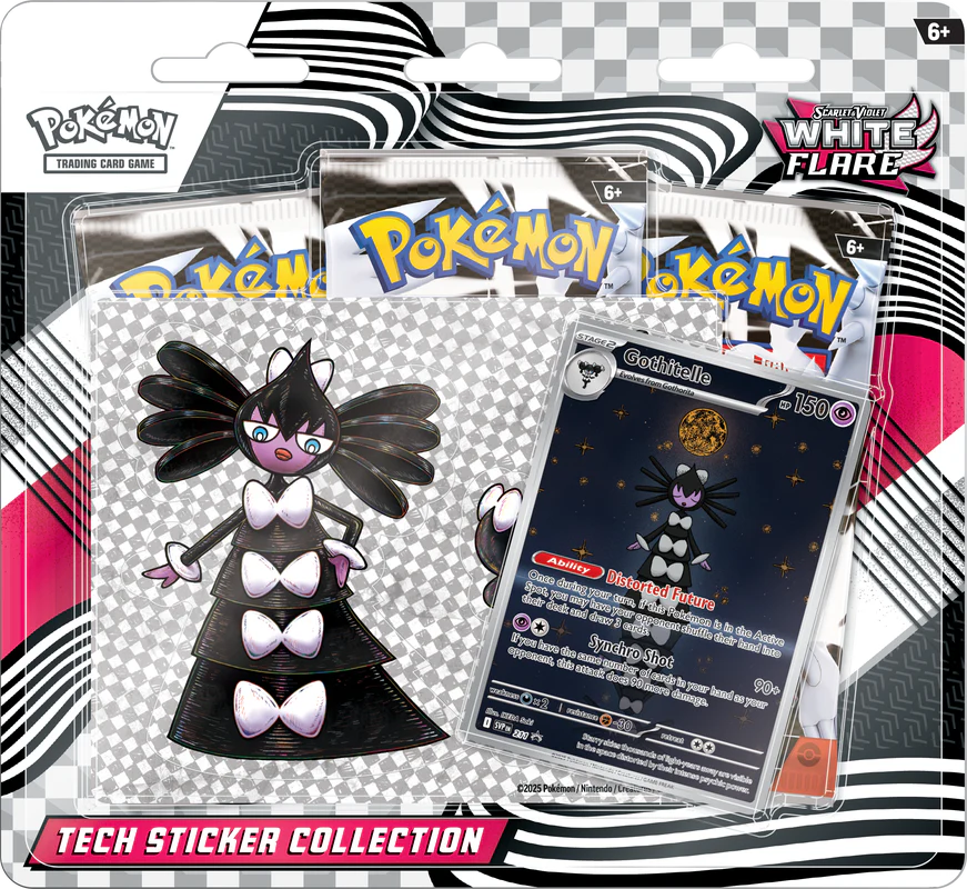 Pokémon SV10.5 White Flare Tech Sticker Collection