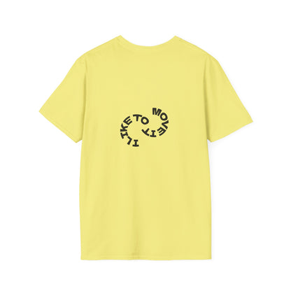 Funny Graphic T-Shirt, Trendy Casual Wear, Unisex Softstyle Tee, Gift for Friends, Unique Statement Shirt, Comfortable Everyday Wear