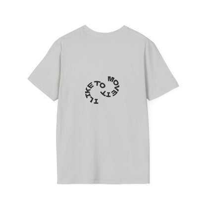 Funny Graphic T-Shirt, Trendy Casual Wear, Unisex Softstyle Tee, Gift for Friends, Unique Statement Shirt, Comfortable Everyday Wear