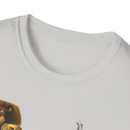 Funny Graphic T-Shirt, Trendy Casual Wear, Unisex Softstyle Tee, Gift for Friends, Unique Statement Shirt, Comfortable Everyday Wear