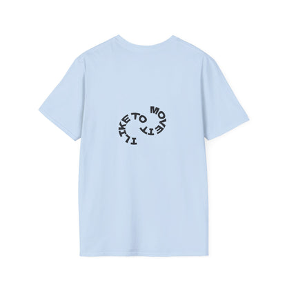 Funny Graphic T-Shirt, Trendy Casual Wear, Unisex Softstyle Tee, Gift for Friends, Unique Statement Shirt, Comfortable Everyday Wear