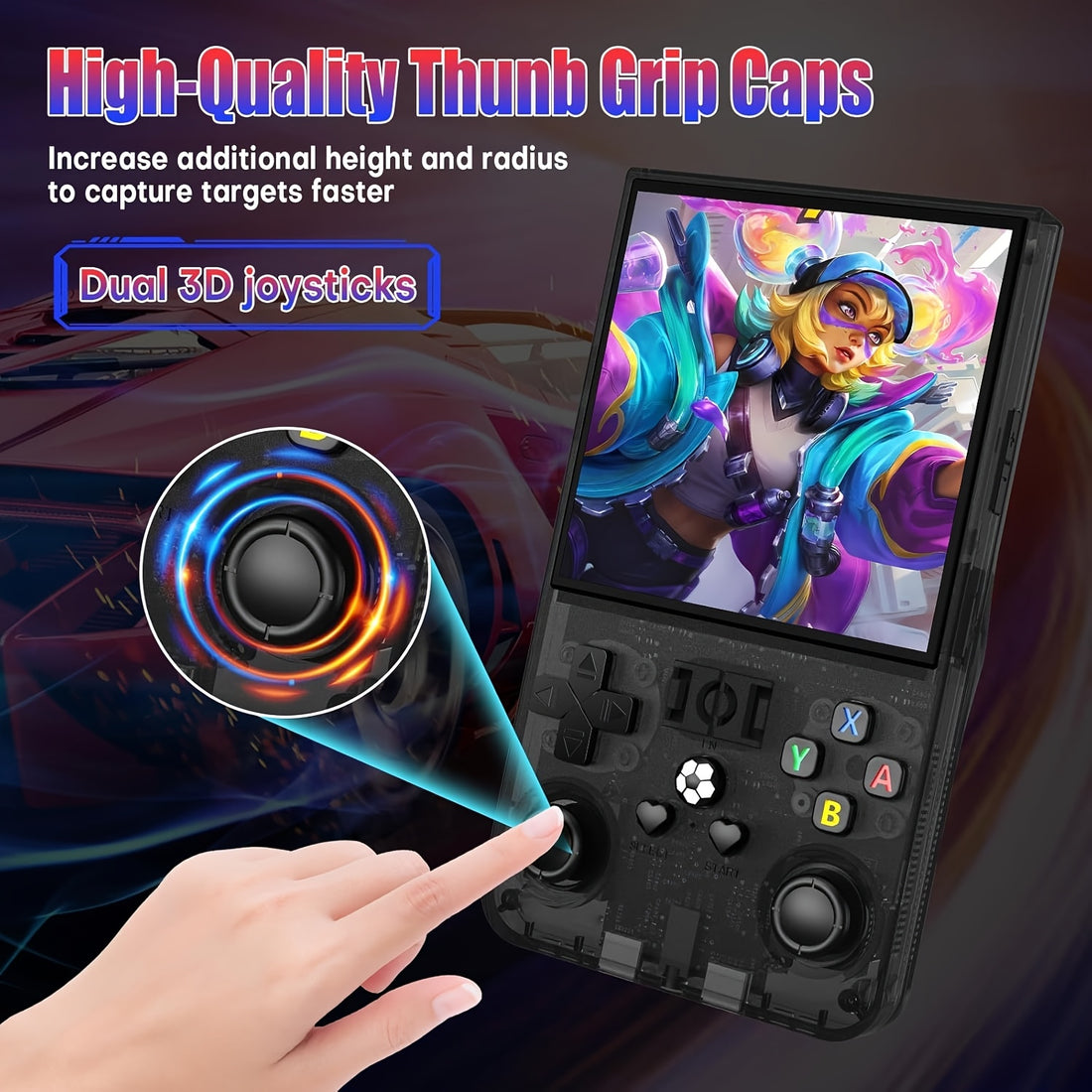 2025 New Upgrade  Retro Handheld Game Console