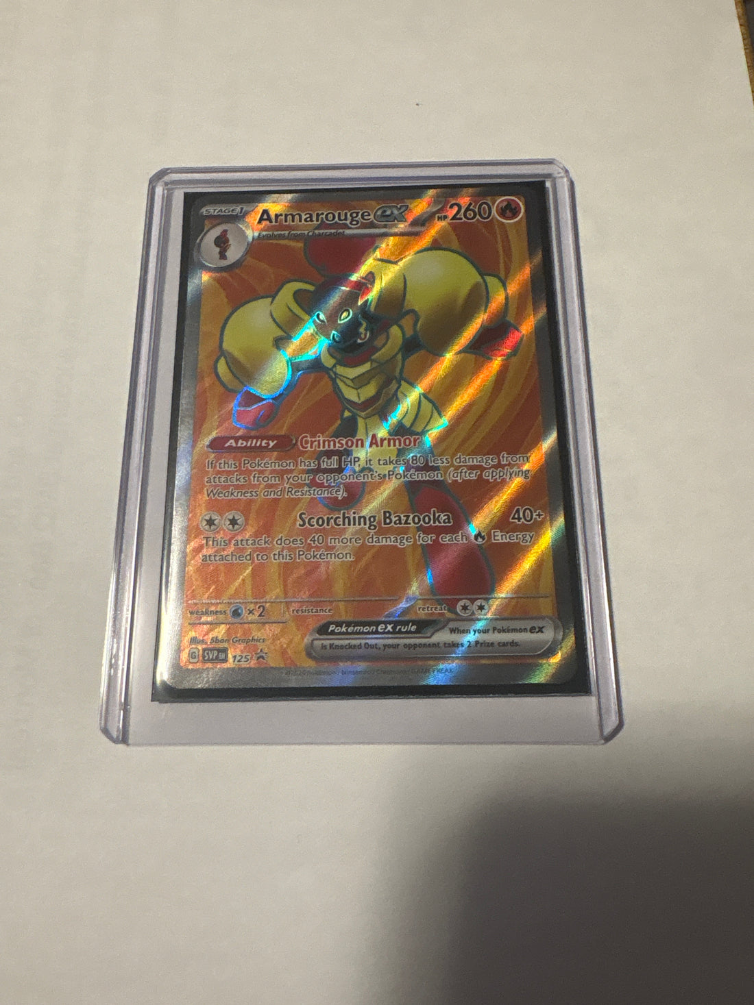 Armarouge ex 125 Promo nm