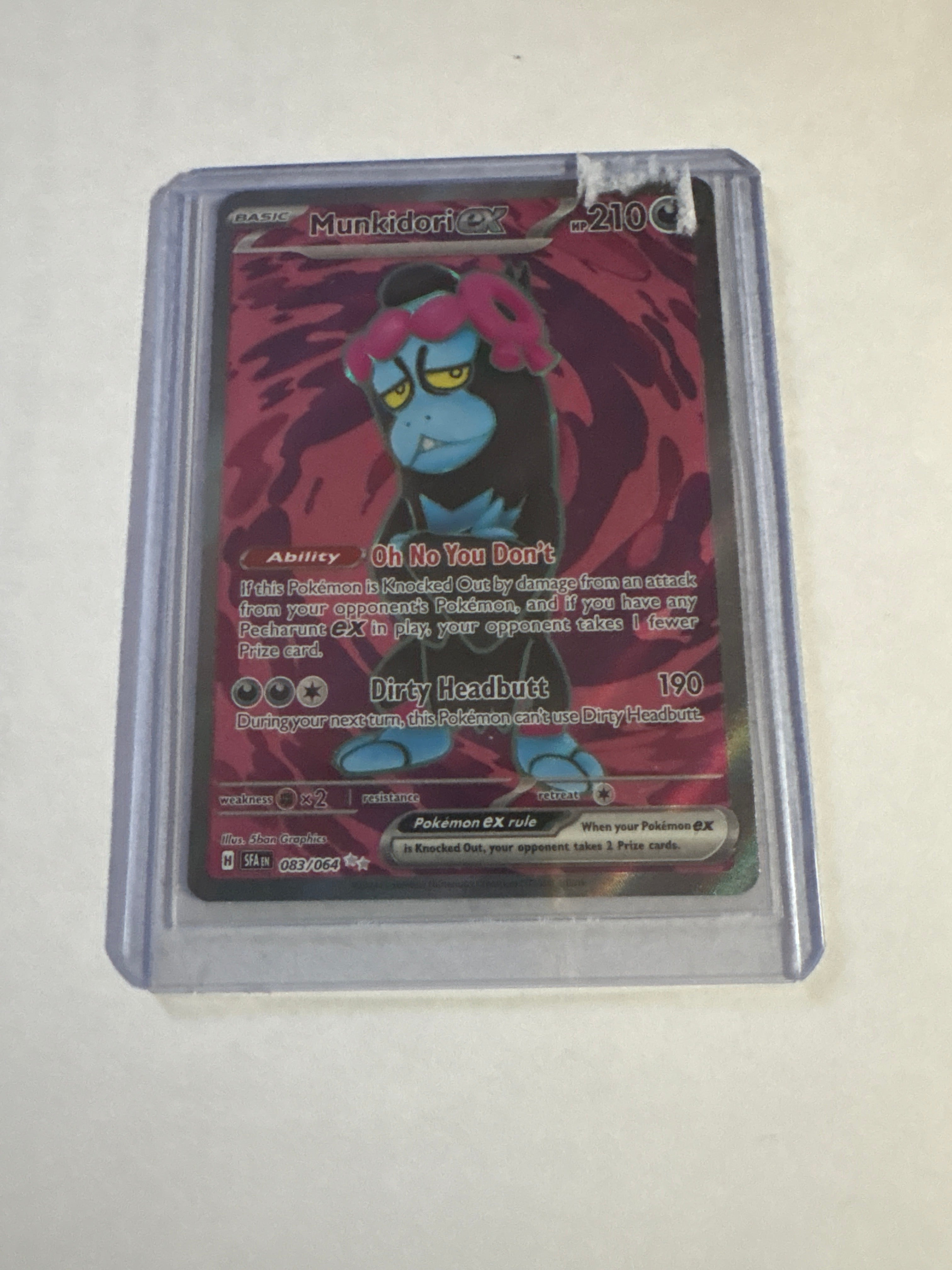 Munkidori Ex 083/064 Shrouded fable Nm