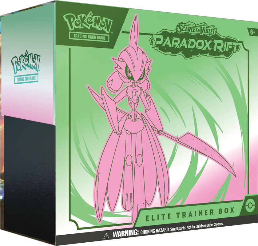 Pokemon  Paradox Rift Elite Trainer Box Iron Valiant