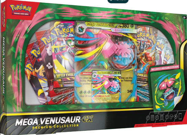 Pokemon Mega Venusaur Ex Premium Collection