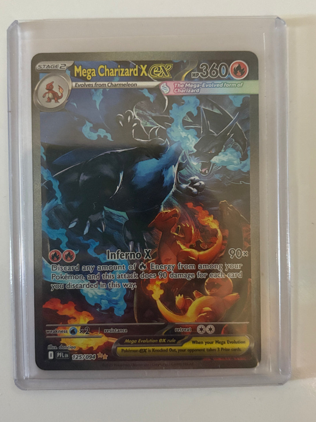 Mega Charizard X EX 125/094