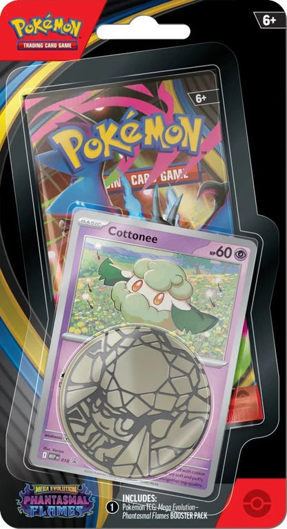 Pokemon Phantasmal Flames Checklane Blister
