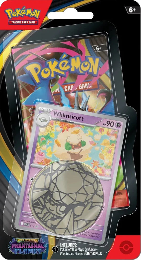Pokemon Phantasmal Flames Checklane Blister