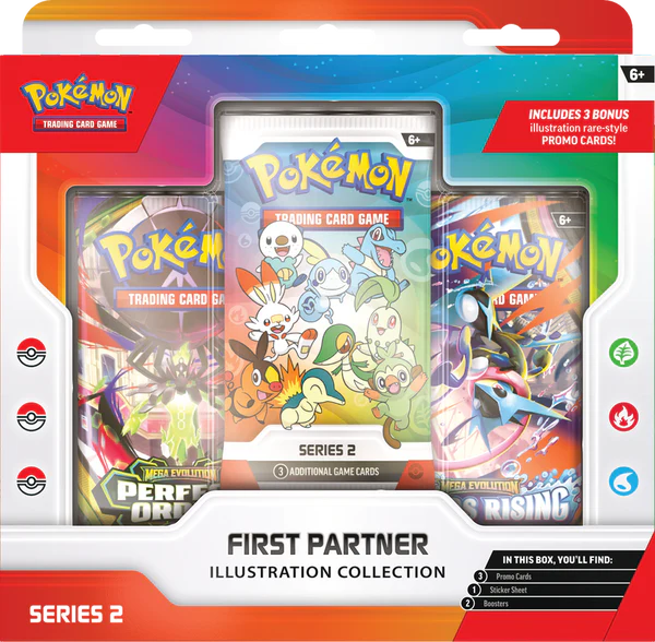 Pokemon First Partner Illustration Collection Series 2