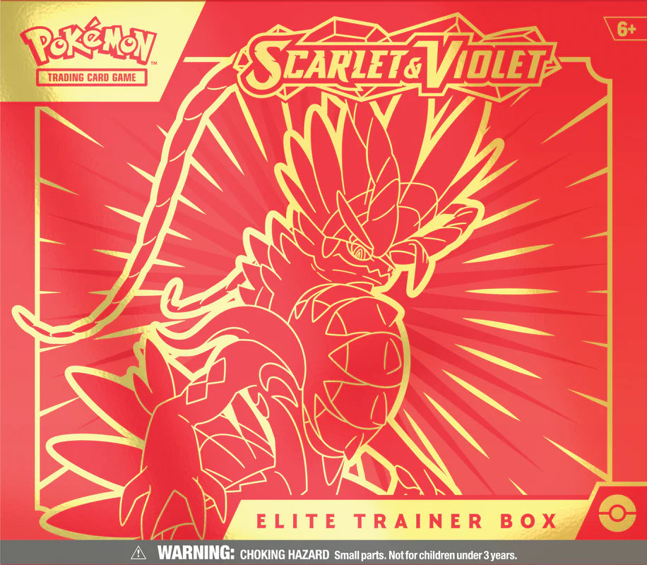 Pokemon Scarlet And Violet base Elite Trainer Box