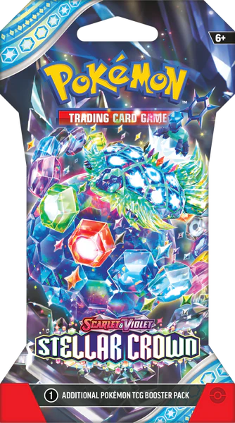 POKEMON  SCARLET &amp; VIOLET-STELLAR CROWN SLEEVED BOOSTER