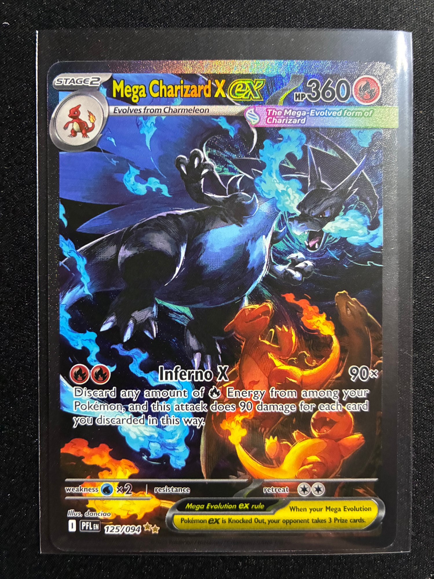 Mega Charizard X EX 125/094
