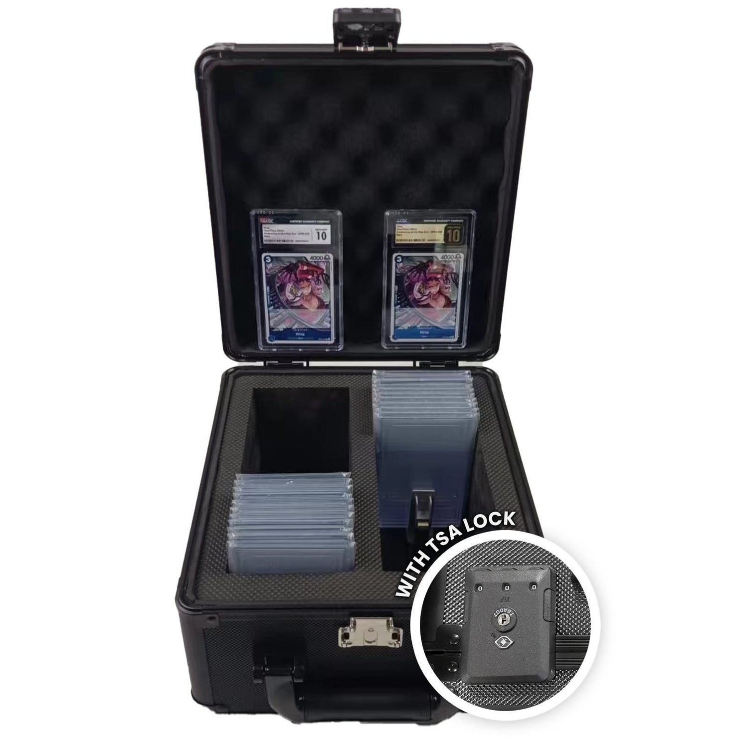 EVORETRO Graded Card Storage Box, TSA Lock