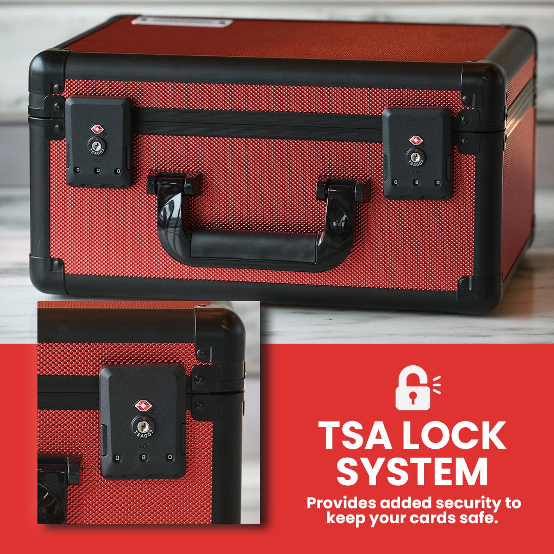 EVORETRO Graded Card Storage Box, TSA Lock