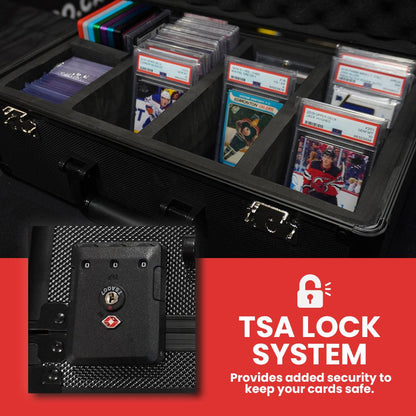 EVORETRO Graded Card Storage Box, TSA Lock