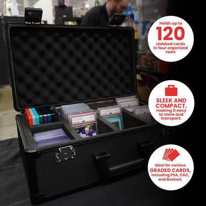 EVORETRO Graded Card Storage Box, TSA Lock