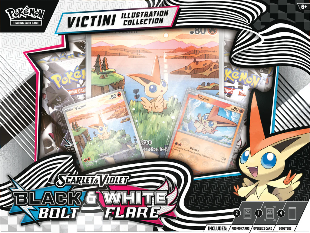 Pokémon Unova Victini Illustration Collection Box